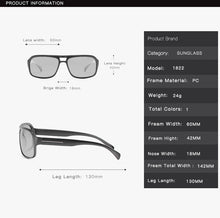 Carica l&#39;immagine nel visualizzatore di Gallery, 2023 Occhiali da sole fotocromatici Occhiali da sole polarizzati da uomo Occhiali da guida maschili UV400 Camaleonte Giorno Notte Occhiali da guida Gafas 