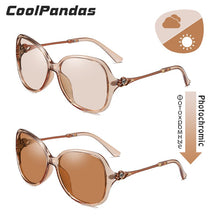 Carica l&#39;immagine nel visualizzatore di Gallery, 2023 Occhiali da sole fotocromatici da donna Occhiali camaleonte polarizzati Occhiali da guida colorati Occhiali da sole antiriflesso lunette soleil femme 