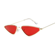 Carica l&#39;immagine nel visualizzatore di Gallery, 2023 Occhiali da sole Cat Eye da donna rosa Occhiali da sole Cateye rossi e neri con montatura piccola estiva retrò di marca sexy carini 