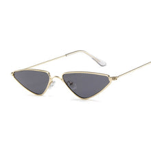 Carica l&#39;immagine nel visualizzatore di Gallery, 2023 Occhiali da sole Cat Eye da donna rosa Occhiali da sole Cateye rossi e neri con montatura piccola estiva retrò di marca sexy carini 