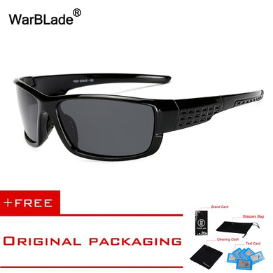2023 Polarized Sunglasses For Men Vintage Mirror Coating Driver Anti-glare Sun Glasses 100% UV400 Goggles HD Eyewears WarBLade