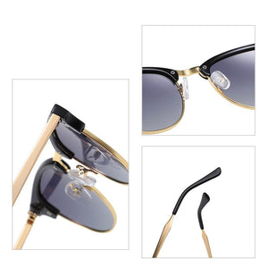2023 Polarized Sunglasses Women Retro Metal Frame Sun Glasses Famous Lady Brand Designer Oculos masculino lentes de sol