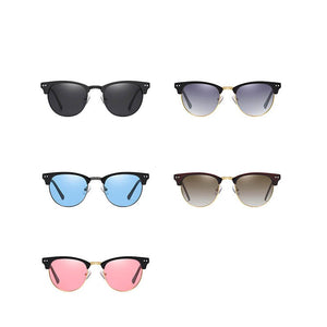 2023 Polarized Sunglasses Women Retro Metal Frame Sun Glasses Famous Lady Brand Designer Oculos masculino lentes de sol