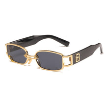 Load image into Gallery viewer, 2023 Popular Small heavy Rectangle Women  Sunglasses Brand Designer Vintage Punk Men Sun Glasses Shades UV400