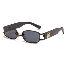 Load image into Gallery viewer, 2023 Popular Small heavy Rectangle Women  Sunglasses Brand Designer Vintage Punk Men Sun Glasses Shades UV400