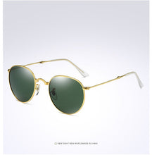 Load image into Gallery viewer, 2023 Portable Foldable Folding Sunglasses Polarized Mens Womens Retro Vintage SunGlasses Driving Mirrored Eyewear 3532
