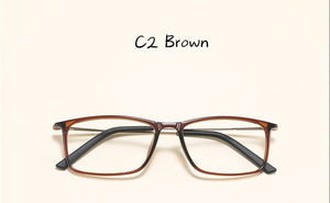 2023 Quality Tungsten Ultem Glasses Frames Men & Women Square Optical Frames Vintage Ultralight Spectacles Casual Eyewear Frame