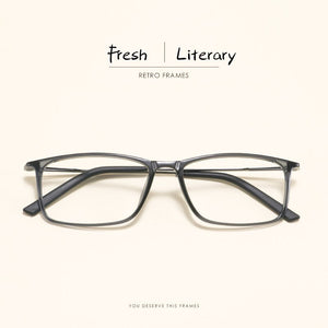 2023 Quality Tungsten Ultem Glasses Frames Men & Women Square Optical Frames Vintage Ultralight Spectacles Casual Eyewear Frame