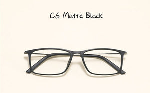 2023 Quality Tungsten Ultem Glasses Frames Men & Women Square Optical Frames Vintage Ultralight Spectacles Casual Eyewear Frame
