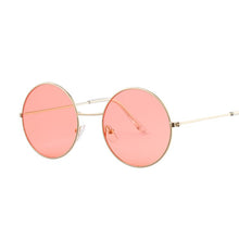 Load image into Gallery viewer, 2023 Retro Round Yellow Purple Sunglasses Women Brand Designer Sun Glasses For Female Male Alloy Mirror Oculos De Sol