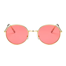Load image into Gallery viewer, 2022 Retro Round Yellow Sunglasses Women Brand Designer Sun Glasses For Female Male/man Alloy Mirror Oculos De Sol