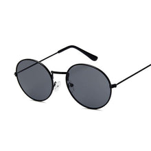 Load image into Gallery viewer, 2022 Retro Round Yellow Sunglasses Women Brand Designer Sun Glasses For Female Male/man Alloy Mirror Oculos De Sol