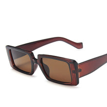 Load image into Gallery viewer, 2022  Retro Square Sun Glasses Luxury Brand Travel Small Rectangle Sunglasses Women Men Vintage Oculos Lunette De Soleil Femme