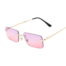 Load image into Gallery viewer, 2023 Retro Sunglasses Women Brand Designer Rimless Gradient Sun Glasses Shades Cutting Lens Ladies Frameless Eyeglasses