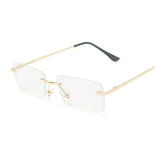 Load image into Gallery viewer, 2023 Retro Sunglasses Women Brand Designer Rimless Gradient Sun Glasses Shades Cutting Lens Ladies Frameless Eyeglasses