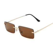 Load image into Gallery viewer, 2023 Retro Sunglasses Women Brand Designer Rimless Gradient Sun Glasses Shades Cutting Lens Ladies Frameless Eyeglasses