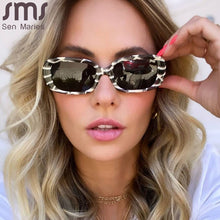 Load image into Gallery viewer, 2023 Retro Sunglasses Women Brand Designer Steampunk Gradient Sun Glasses Shades Cutting Lens Ladies Punk Eyeglasses