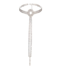 Load image into Gallery viewer, 2020 Rhinestone Choker Necklace Crystal Gem Luxury Collar Chain Necklaces Set Chunky Y Necklace Women Neck jewelry Accessories