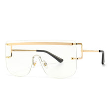 Load image into Gallery viewer, 2023 Rimless Square Sunglasses Women Retro One Piece Sun Glasses Female Brand Designer Transparent Goggle Glasses Ladies
