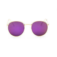 Load image into Gallery viewer, 2023 Round Retro Sunglasses Women Brand Designer Female Mirror Sunglasses Ray Pink  Sun Glasses Lady UV400