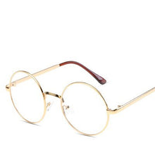 Load image into Gallery viewer, 2023 Round Spectacle Glasses Frames Glasses With Clear Glass Women Men Transparent Glasses gafas okulary oculos