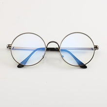 Load image into Gallery viewer, Round glasses New Type of Female Computer Glasses Optical  Metal Circular  frame for men Transparent Lens gaming Glasses