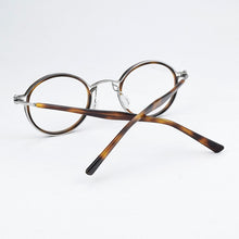 Load image into Gallery viewer, 2023 Round titanium glasses frame men eyeglasses women spectacle frames computer myopia Retro Brand vintage optical glasses Nerd