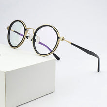Load image into Gallery viewer, 2023 Round titanium glasses frame men eyeglasses women spectacle frames computer myopia Retro Brand vintage optical glasses Nerd