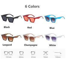 Load image into Gallery viewer, 2023 Small Triangle Cute Sexy Cat Eye Sunglasses Women Black White Vintage Retro Outdoor Sun Glasses Oculos De Sol Uv400
