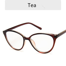 Carica l&#39;immagine nel visualizzatore di Gallery, 2023 Spectacle Frame Cat Eye Glasses Frame Clear Lens Women Brand Eyewear Optical Frames Myopia Nerd Black Red Eyeglasses Frame