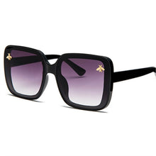Load image into Gallery viewer, 2023 Square  Little Bee Big Box  Retro Brand Designer  Sunglasses Vintage Shades Oculos Uv400