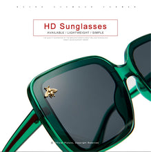 Load image into Gallery viewer, 2023 Square  Little Bee Big Box  Retro Brand Designer  Sunglasses Vintage Shades Oculos Uv400