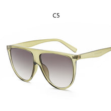 Load image into Gallery viewer, 2023 Square Sunglasses Woman Vintage Retro Flat Top Thin Shadow Sun Glasses Square Pilot  Designer Large Black ShadesGafas