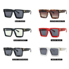 Load image into Gallery viewer, 2023 Square Sunglasses Women Men  Brand Sunglass Female gafas de sol okulary UV400 Vintage Oversize Sun Glasses