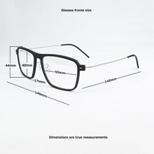 Load image into Gallery viewer, 2023 Square optical glasses frame men eyeglasses Ultra light brand TR90 transparent eye glasses frames for men spectacle frames