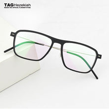 Load image into Gallery viewer, 2023 Square optical glasses frame men eyeglasses Ultra light brand TR90 transparent eye glasses frames for men spectacle frames