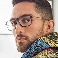 Load image into Gallery viewer, 2023 Square optical glasses frame men eyeglasses Ultra light brand TR90 transparent eye glasses frames for men spectacle frames
