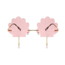 Load image into Gallery viewer, 2023 Steampunk Rimless Sunglasses Women Pearl Punk Sun Glass Vintage Men Sunglasses Punk Retro Eyewear  Oculos De Sol