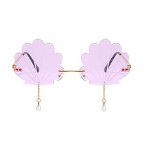 Load image into Gallery viewer, 2023 Steampunk Rimless Sunglasses Women Pearl Punk Sun Glass Vintage Men Sunglasses Punk Retro Eyewear  Oculos De Sol