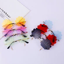 Load image into Gallery viewer, 2023 Steampunk Rimless Sunglasses Women Pearl Punk Sun Glass Vintage Men Sunglasses Punk Retro Eyewear  Oculos De Sol