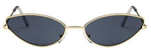 Load image into Gallery viewer, 2022 Sunglasses Women  Cat eye Brand Design Metal Frame  Gold red Vintage Cateye  sun glasses lady Eyewear