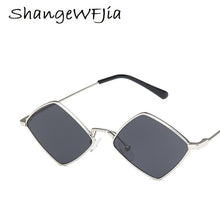 Load image into Gallery viewer, 2022 Sunglasses Women Metal Rhombus Sun glasses Irregular Vintage Small Frame Goggle Uv400 Ladies Oculos Gafas De Sol
