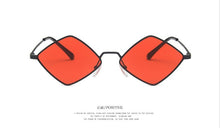 Load image into Gallery viewer, 2022 Sunglasses Women Metal Rhombus Sun glasses Irregular Vintage Small Frame Goggle Uv400 Ladies Oculos Gafas De Sol