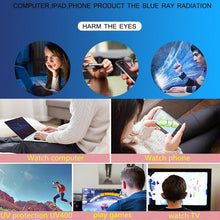 Load image into Gallery viewer, 2023 TR90 Brand blue light glasses women Radiation computer Gaming eyeglasses Business goggle spectacle frames glasses frame men