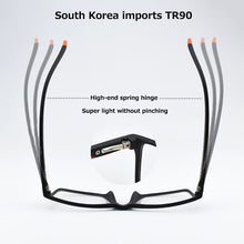 Load image into Gallery viewer, 2023 TR90 Brand blue light glasses women Radiation computer Gaming eyeglasses Business goggle spectacle frames glasses frame men