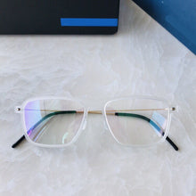 Load image into Gallery viewer, 2023 Titanium TR90 Glasses Frames for Men Women Brand Design Lightweight Rectangle Optical Eyeglasses Transparent Ocluos 6563