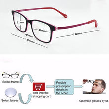 Load image into Gallery viewer, 2023 Ultralight Children Glasses Frames women Little Boys And Girls Children&#39;s Eyewear Frame Myopia Optical Frames men