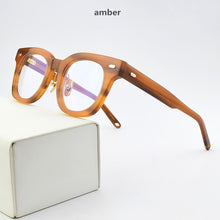 Load image into Gallery viewer, 2023 Vintage Round Optical Glasses Frame Men Women Computer Glasses Transparent Eyeglasses Retro Brand Acetate Spectacles Frames