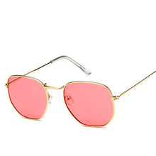 Load image into Gallery viewer, 2023 Vintage Sunglasses Men Square Metal Frame Sunglasses Pilot Mirror Classic Retro Sun Glasses Women  Summer Eyewear