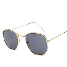 Load image into Gallery viewer, 2023 Vintage Sunglasses Men Square Metal Frame Sunglasses Pilot Mirror Classic Retro Sun Glasses Women  Summer Eyewear
